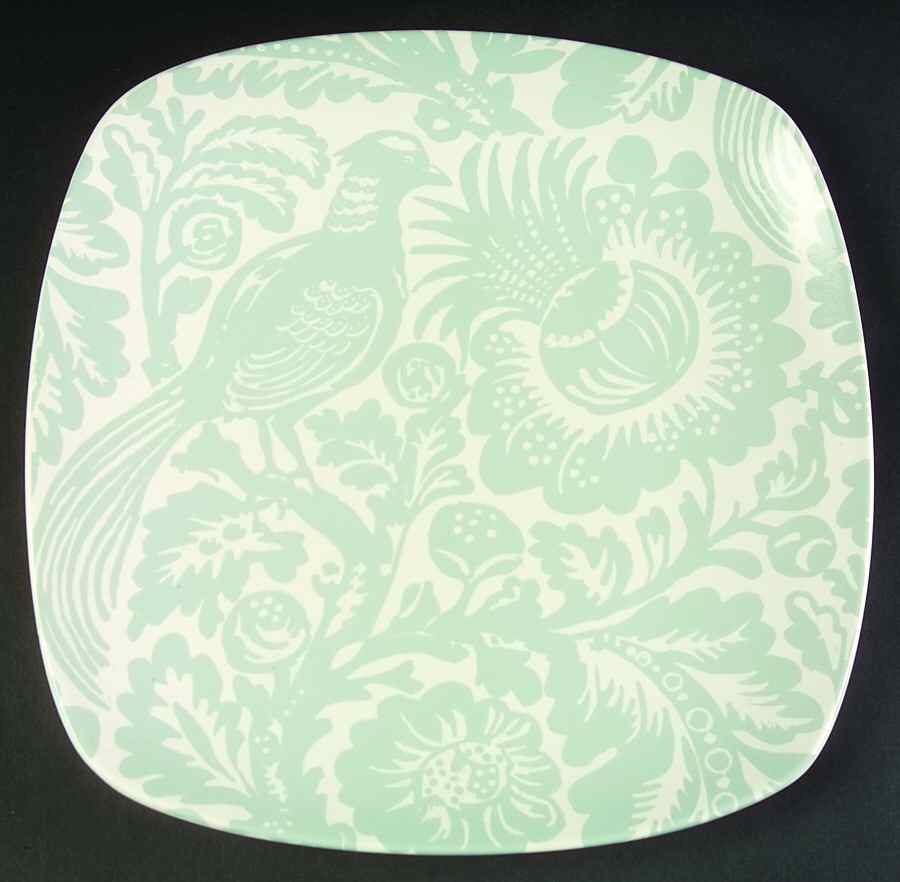 Paradise Chintz Blue Dinner Plate by 222 Fifth (PTS)-1
