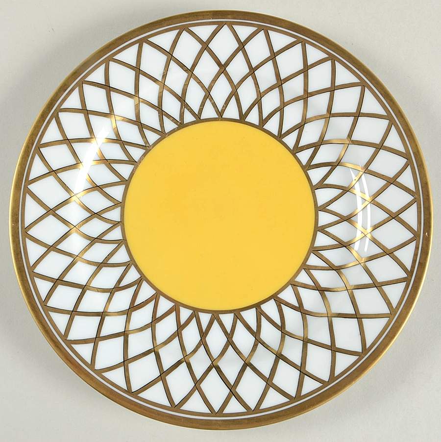 Les Perroquets Salad/Dessert Plate by Alberto Pinto-1