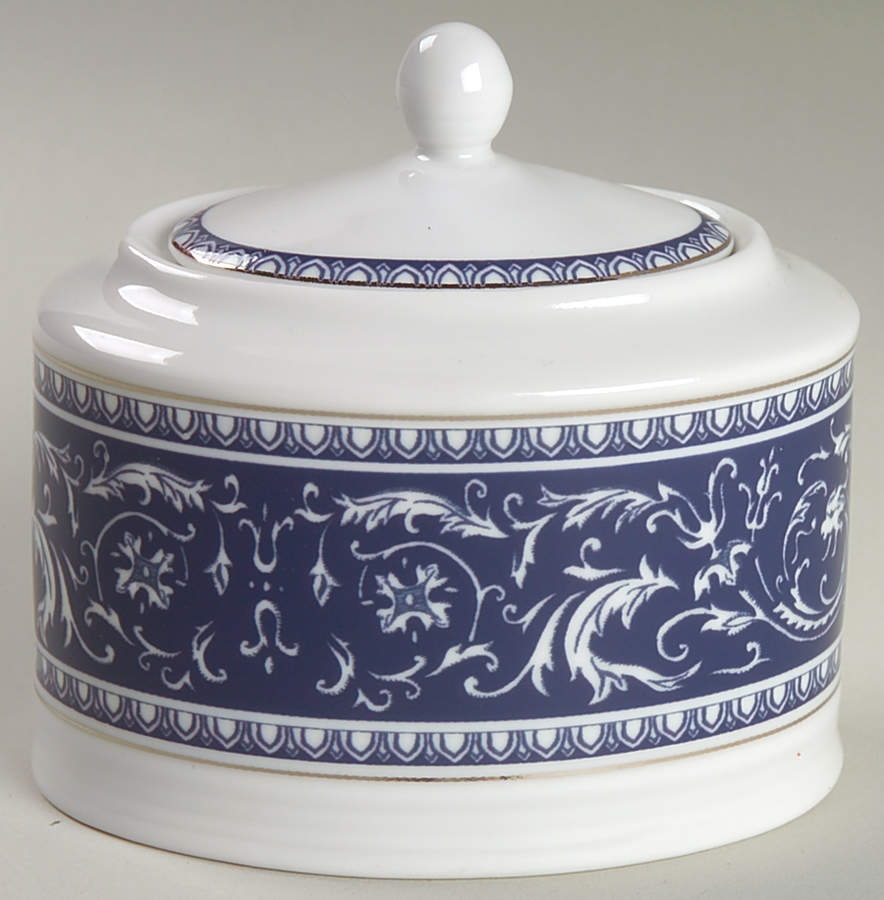 Star of David Sugar Bowl & Lid by 222 Fifth (PTS)-1