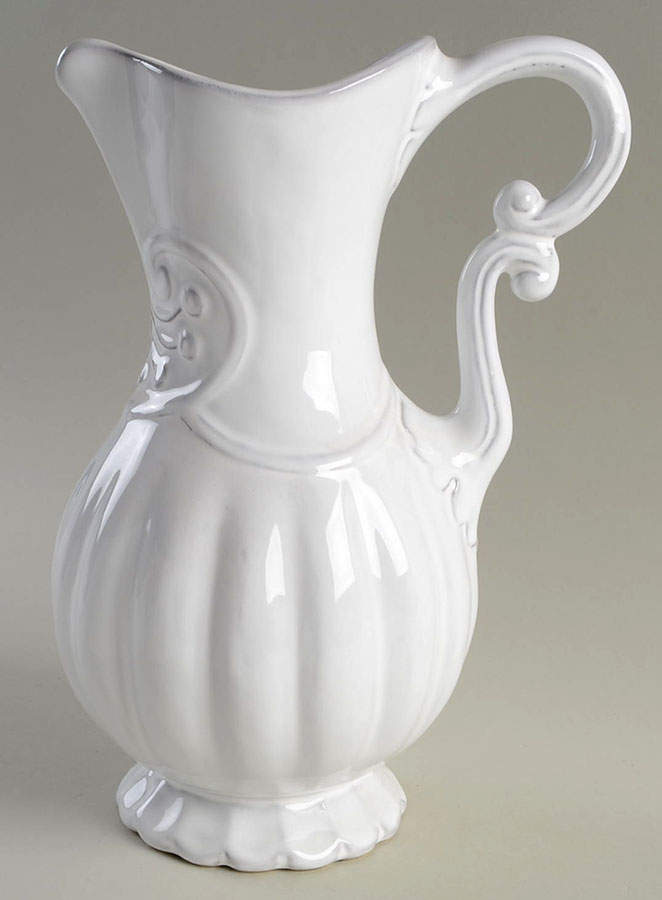 Bella Bianca 72 Oz Pitcher by Arte Italica-1
