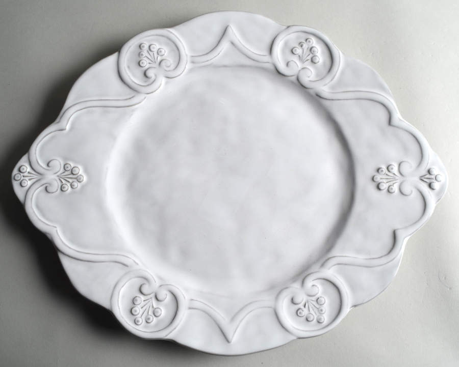 Bella Bianca Service Plate (Charger) by Arte Italica-1