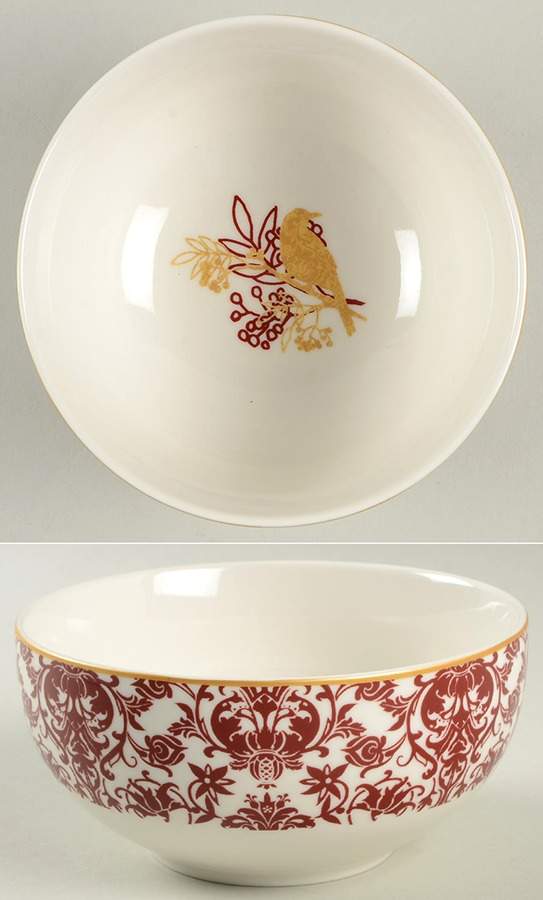 Bertram Christmas Soup/Cereal Bowl by 222 Fifth (PTS)-1