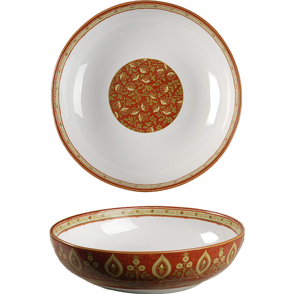 Kashmir 11" Round Serving Bowl by 222 Fifth (PTS)-1