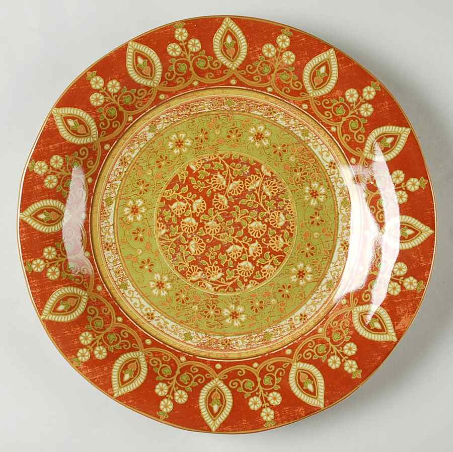Kashmir Dinner Plate by 222 Fifth (PTS)-1