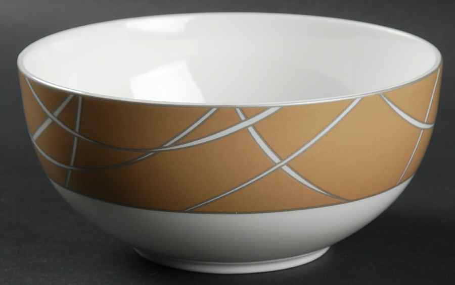 Savoy Taupe Soup/Cereal Bowl by 222 Fifth (PTS)-1