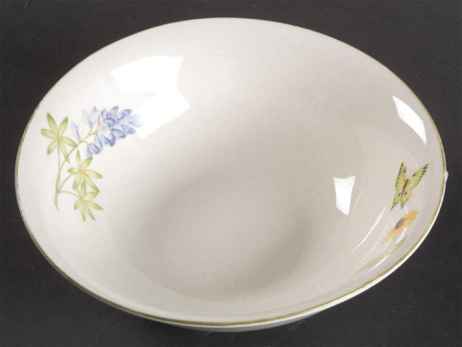 Lara's Garden (Smooth) Soup/Cereal Bowl by American Atelier-1