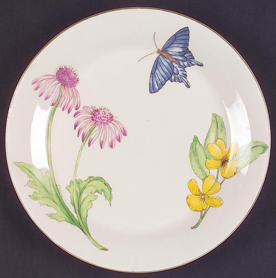 Lara's Garden (Smooth) Dinner Plate by American Atelier-1
