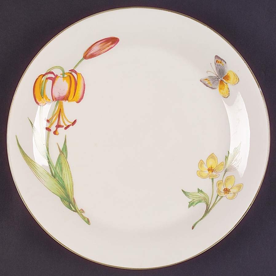 Lara's Garden (Smooth) Dinner Plate by American Atelier-1