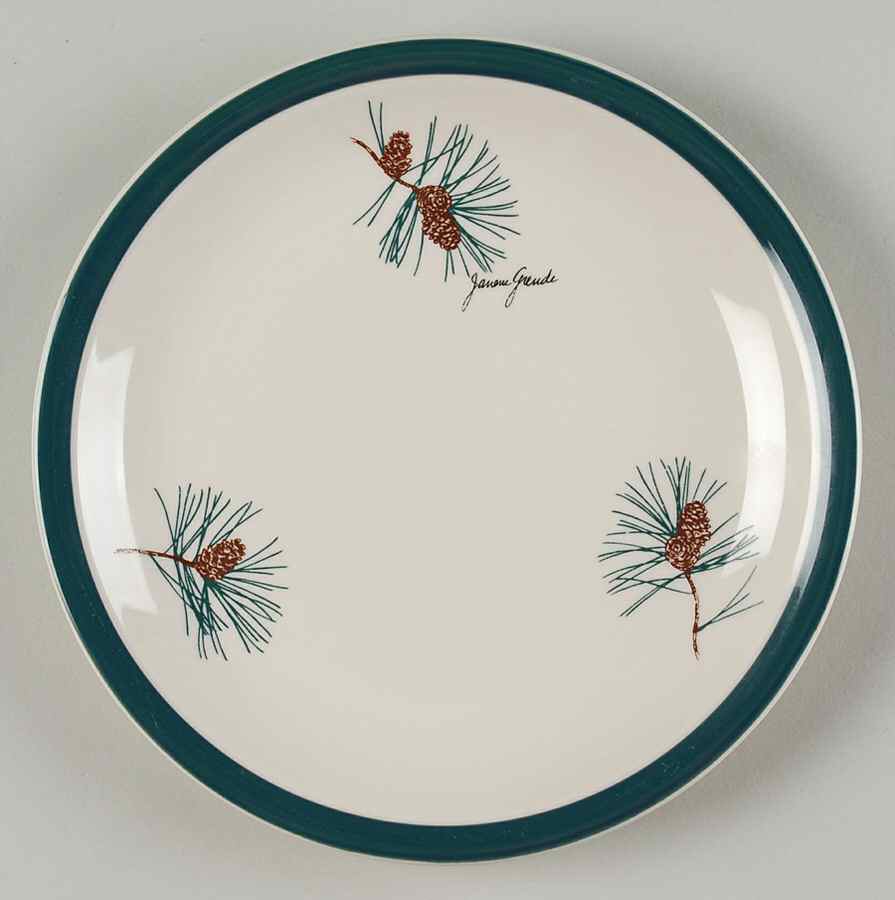 Pine (Cabin Series) Salad Plate by Anglers Expressions-1