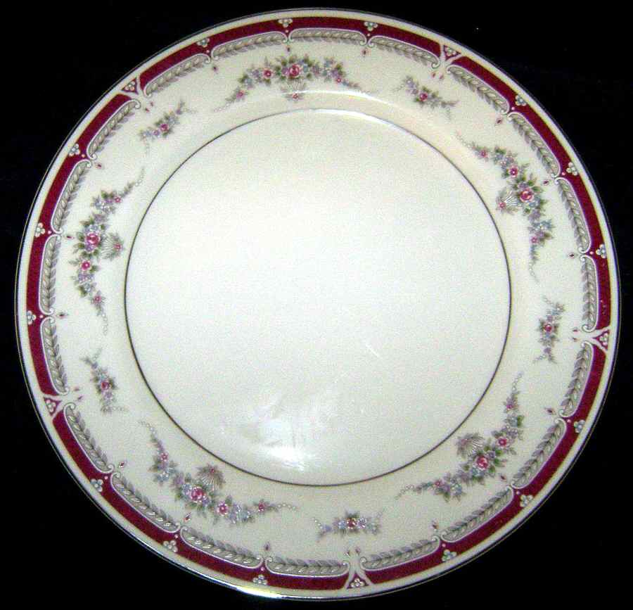 Bordeaux Dinner Plate by Arlen-1
