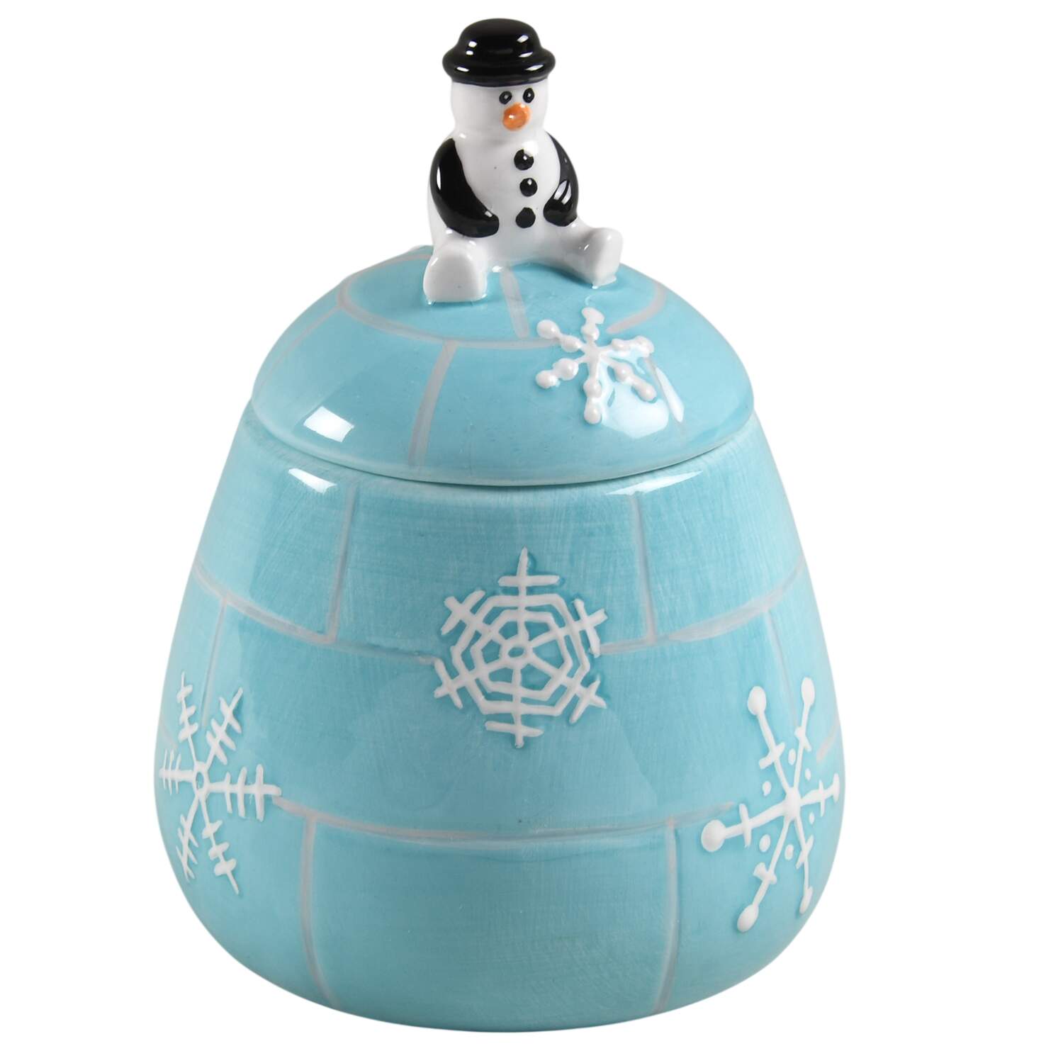 Arctic Holiday Sugar Bowl & Lid by 222 Fifth (PTS)-1