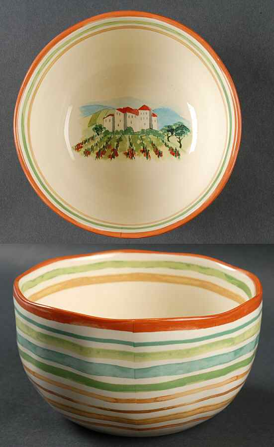 Tuscan Villa Soup/Cereal Bowl by 222 Fifth (PTS)-1