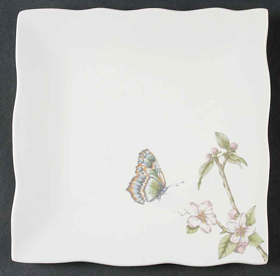 Fanciful Flight Square Salad Plate by 222 Fifth (PTS)-1