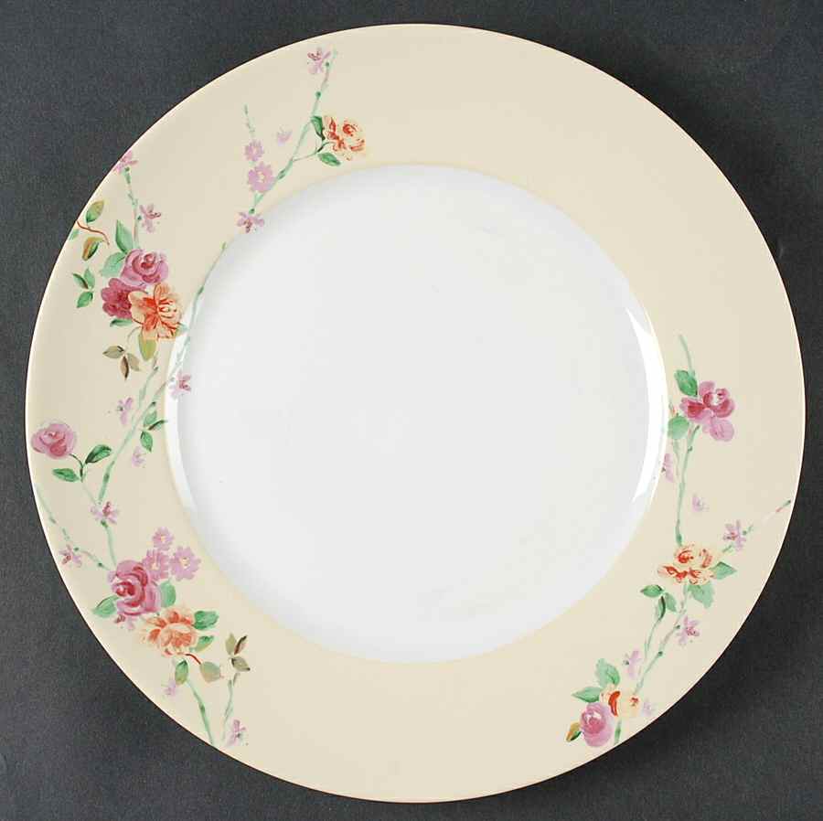 Brigitte Yellow Dinner Plate by 222 Fifth (PTS)-1