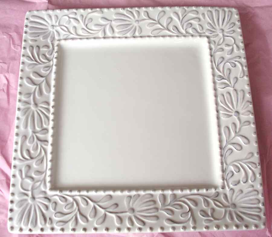 Fleur de Lis Collection Dinner Plate by American Atelier-1