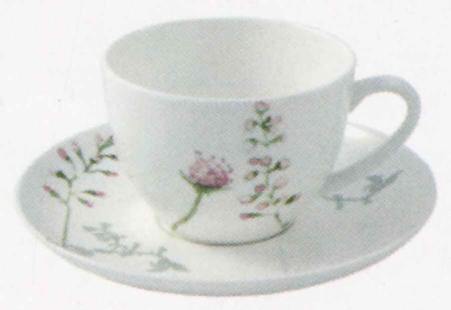 Camille Flat Cup & Saucer Set by John  Aynsley & Sons-1