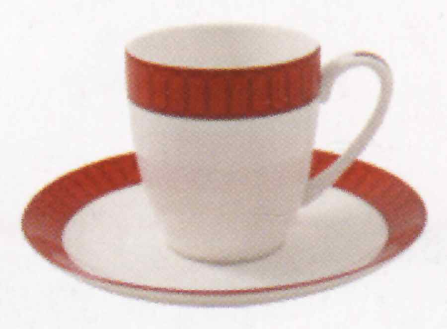 Madison Flat Demitasse Cup & Saucer Set by John  Aynsley & Sons-1