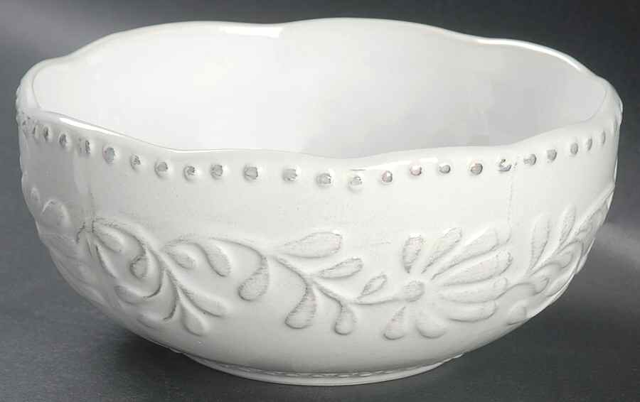 Bianca Leaf Soup/Cereal Bowl by American Atelier-1