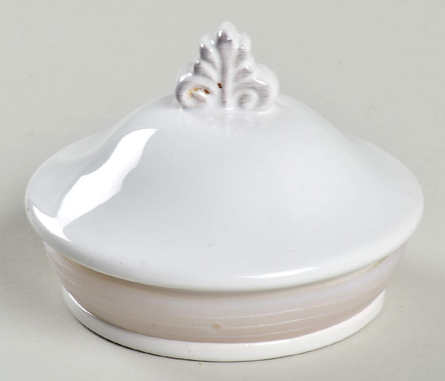 Bianca Fleur Lid for Medium Canister by American Atelier-1