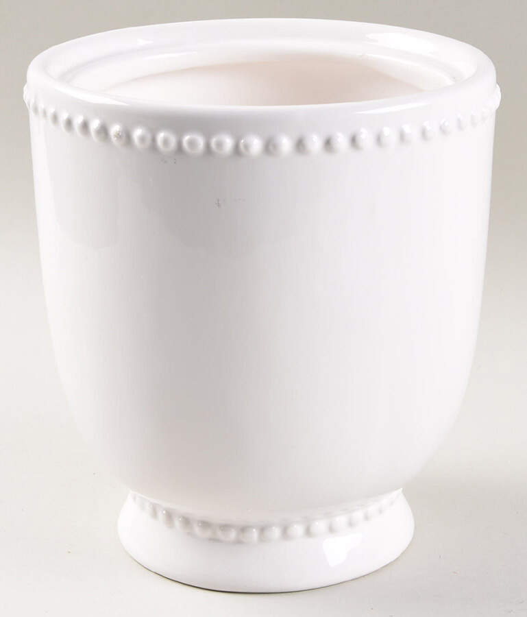 Bianca Bead Medium Canister No Lid by American Atelier-1