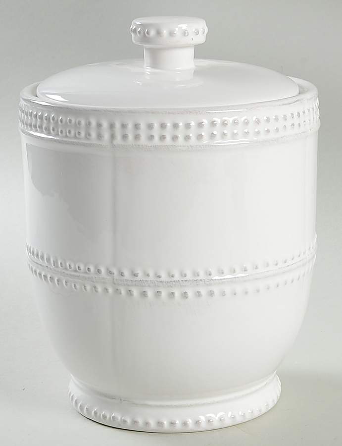 Bianca Bead Medium Canister & Lid by American Atelier-1