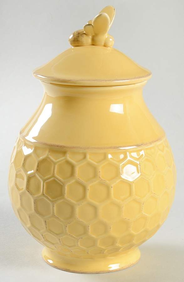 Bumble Bee Medium Canister & Lid by ARTEflorum-1