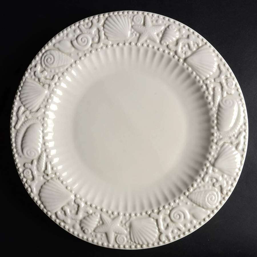 Waverly Shell 13" Chop Plate (Round Platter) by American Atelier-1