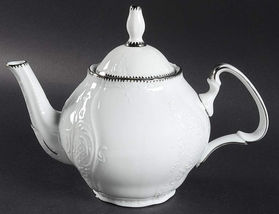 Simply Anna Platinum (Czech Republic) Teapot & Lid by Anna Weatherley-1