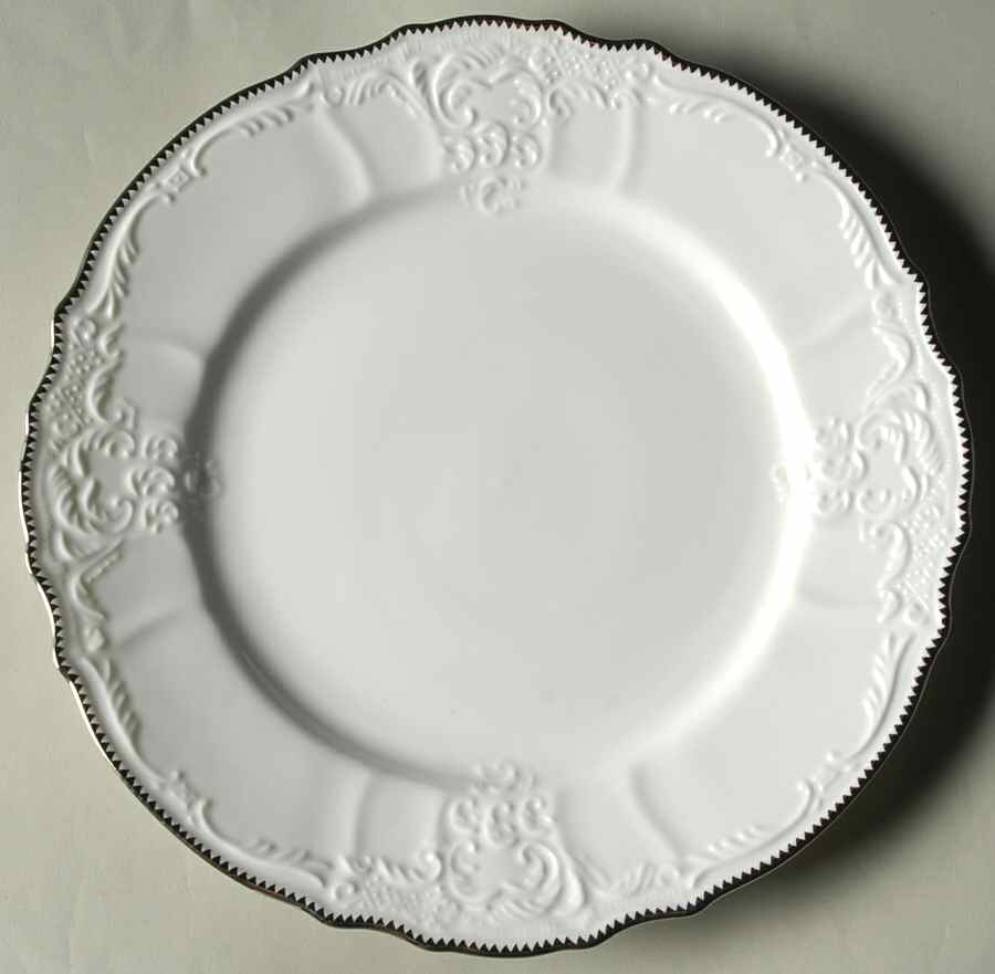 Simply Anna Platinum (Czech Republic) Luncheon Plate by Anna Weatherley-1