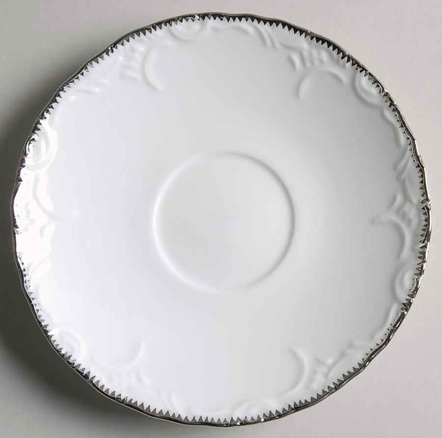Simply Anna Platinum (Czech Republic) Saucer by Anna Weatherley-1