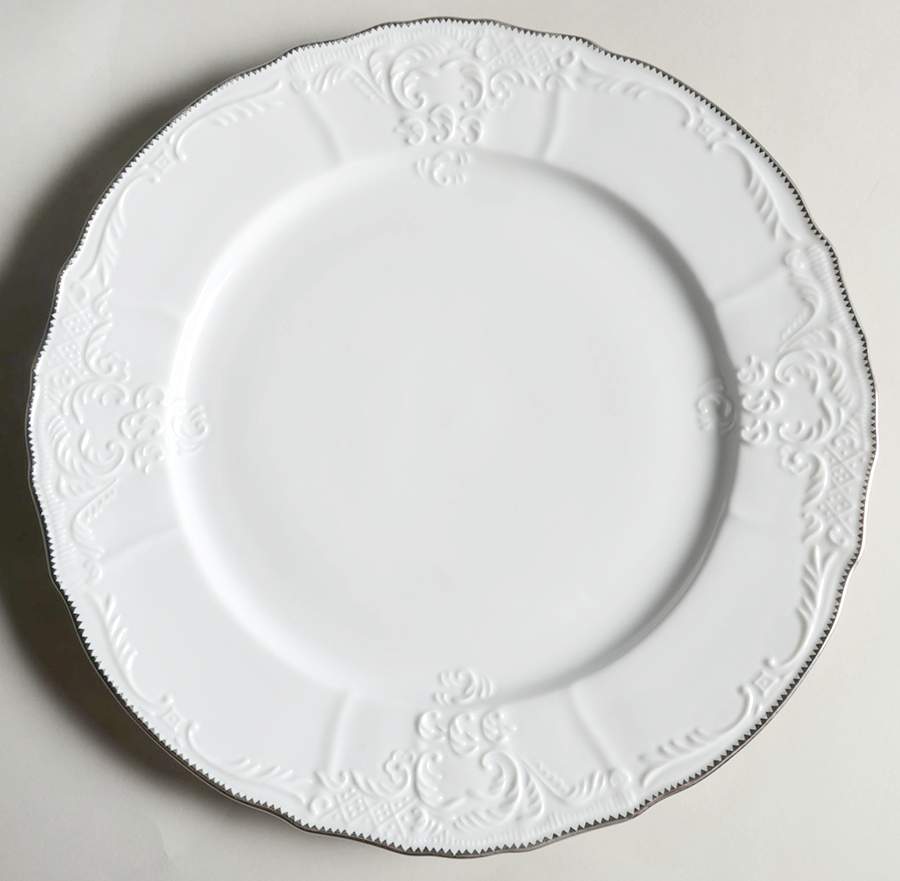 Simply Anna Platinum (Czech Republic) Service Plate (Charger) by Anna Weatherley-1