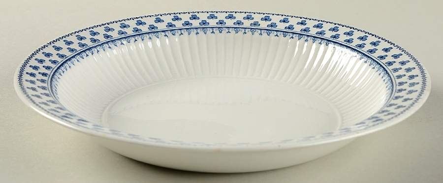 Brentwood (William Adams Back Stamp) Rim Soup Bowl by Adams China-1