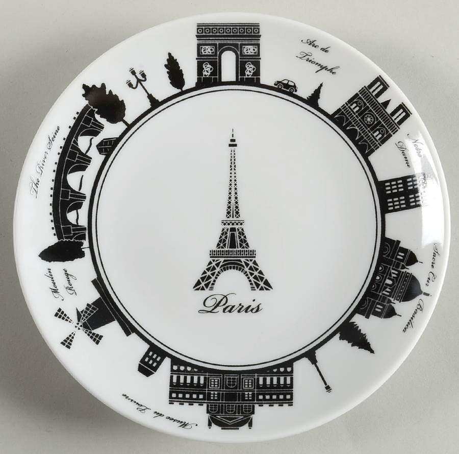 City Block Appetizer Plate by 222 Fifth (PTS)-1