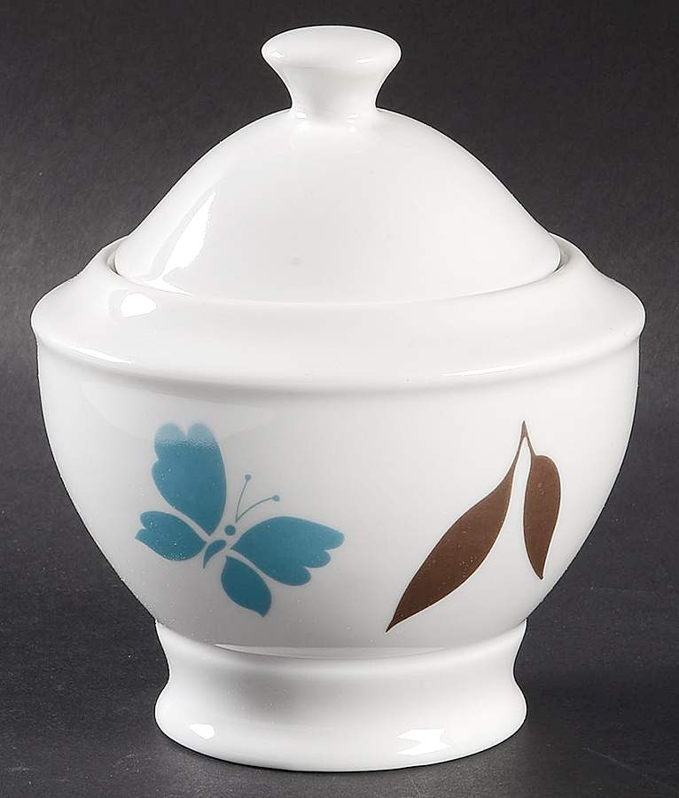 Nottingham Sugar Bowl & Lid by Laura Ashley-1