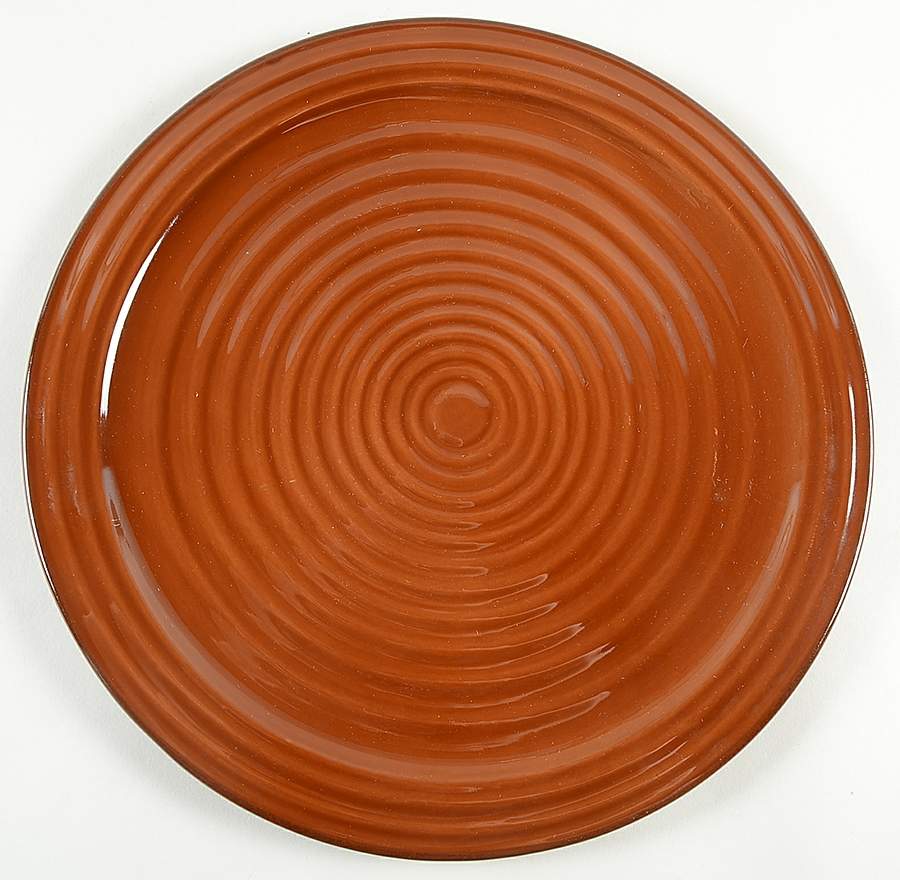 Villa Cortona Chocolate 14" Chop Plate (Round Platter) by Artimino-1