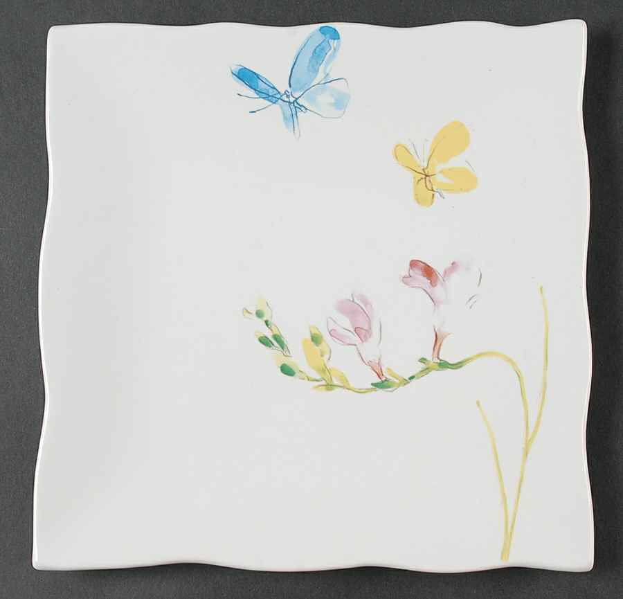 Butterfly Flight Salad Plate by 222 Fifth (PTS)-1