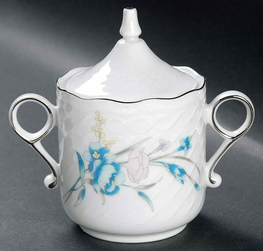 Bluesette Sugar Bowl & Lid by Arlen-1
