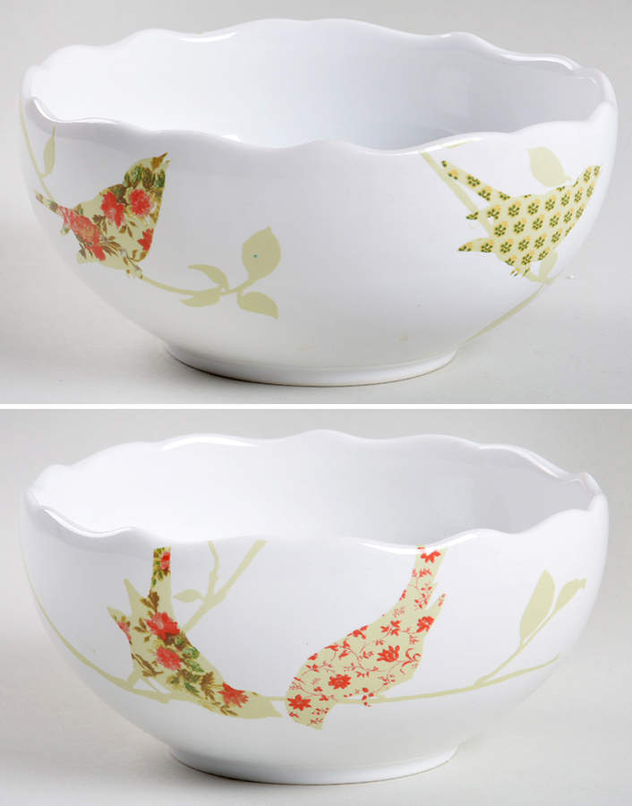 Chintz Birds 5" All Purpose Bowl by 222 Fifth (PTS)-1