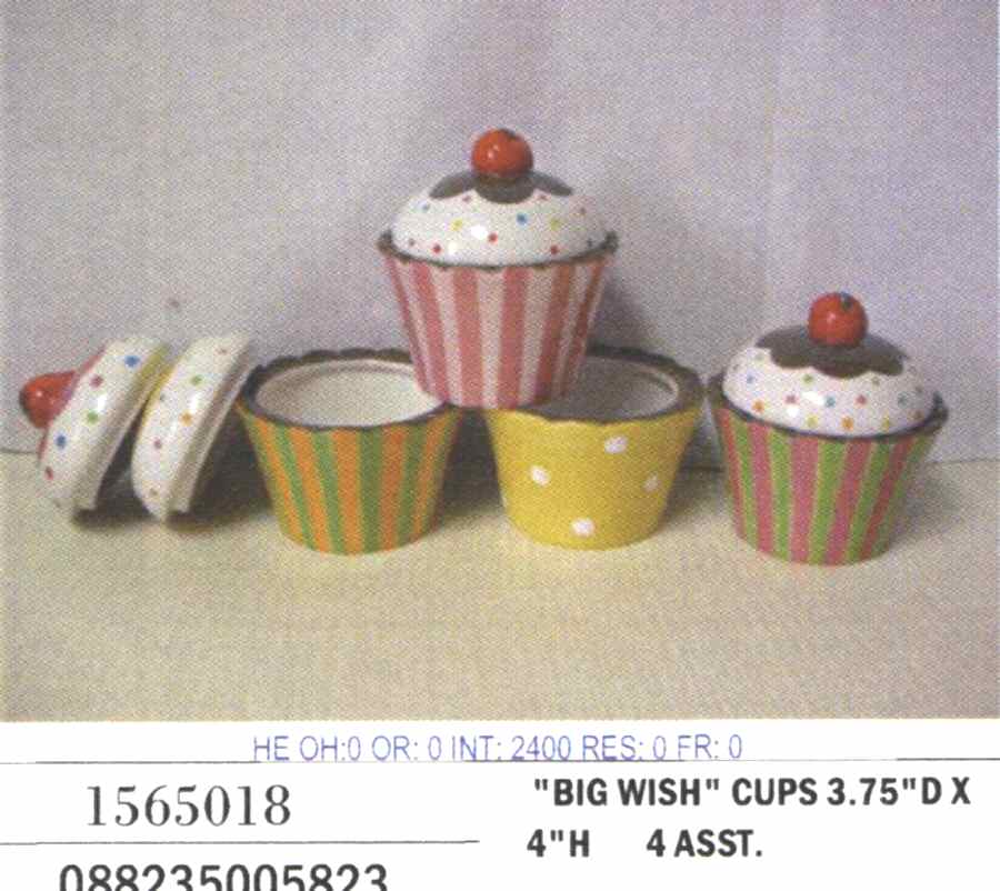 Big Wish Cupcake Cup & Lid by American Atelier-1