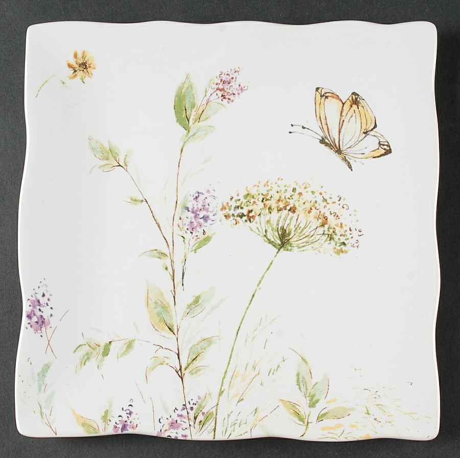 Butterfly Fantasy Salad Plate by 222 Fifth (PTS)-1