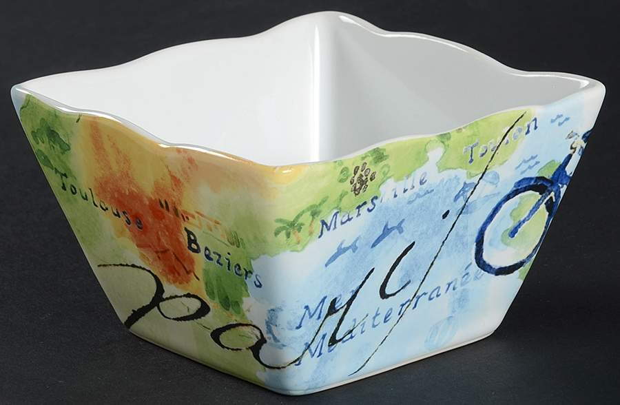 Paris Travels Individual Appetizer Bowl by 222 Fifth (PTS)-1