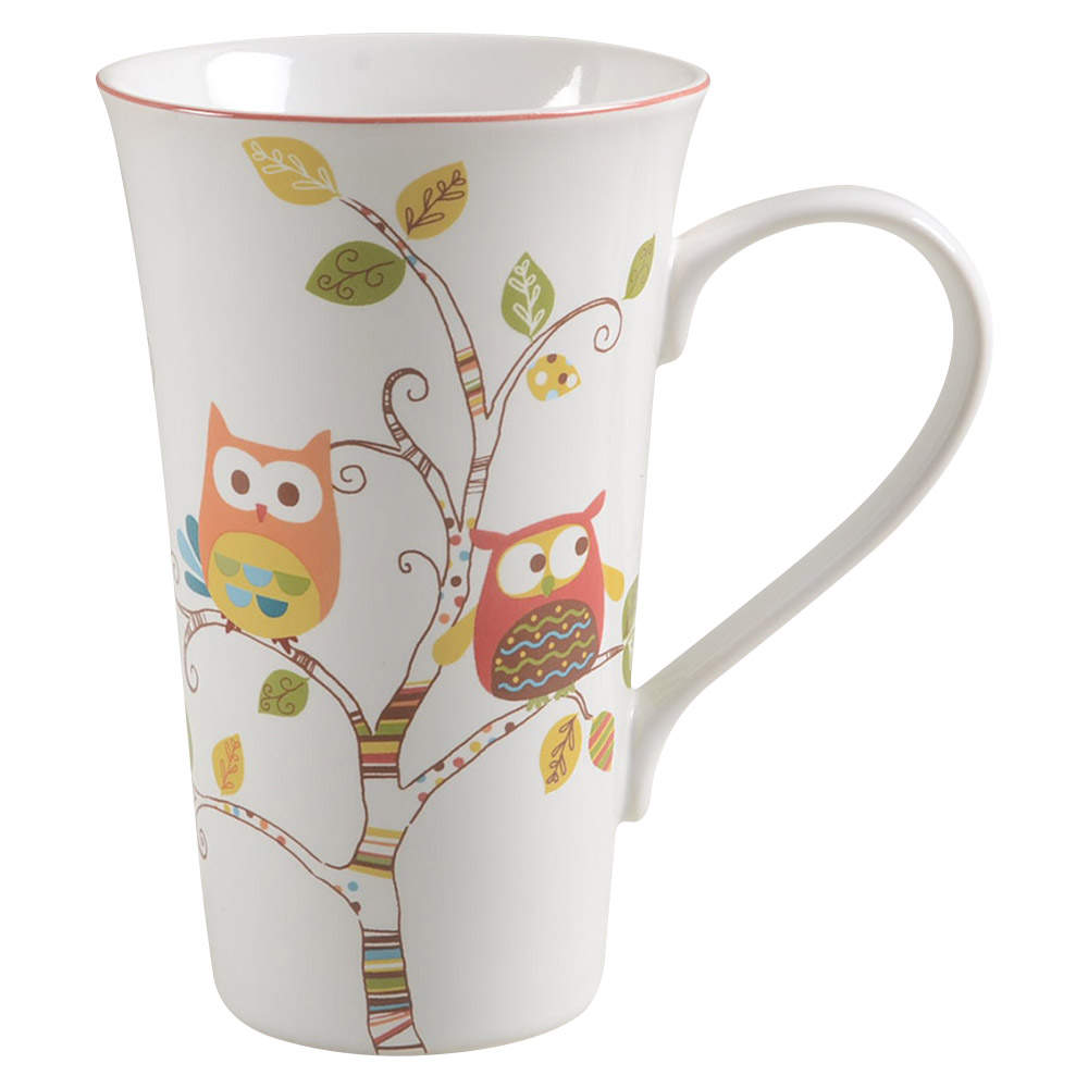 Enchanted Woods Latte Mug by 222 Fifth (PTS)-1