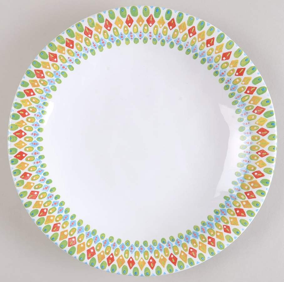 Mayan Jewel Dinner Plate by 222 Fifth (PTS)-1
