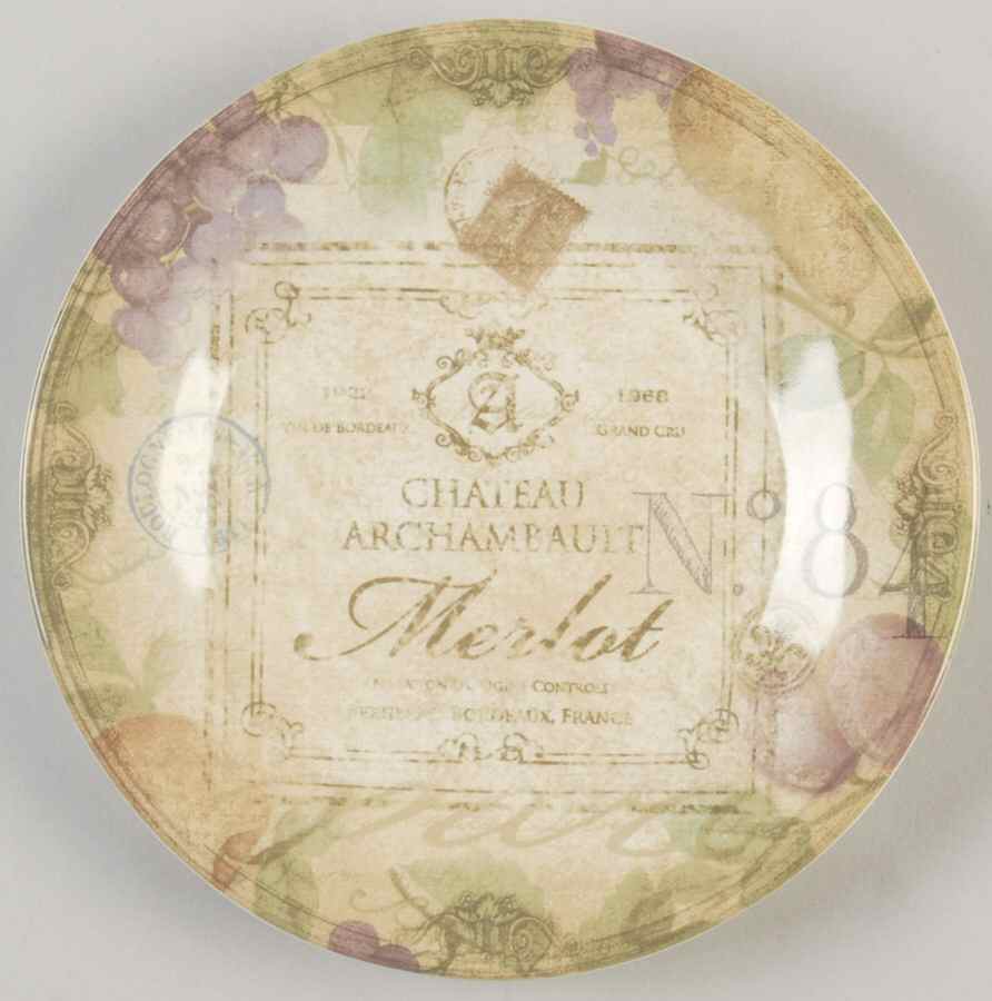French Vintage Appetizer Plate by 222 Fifth (PTS)-1