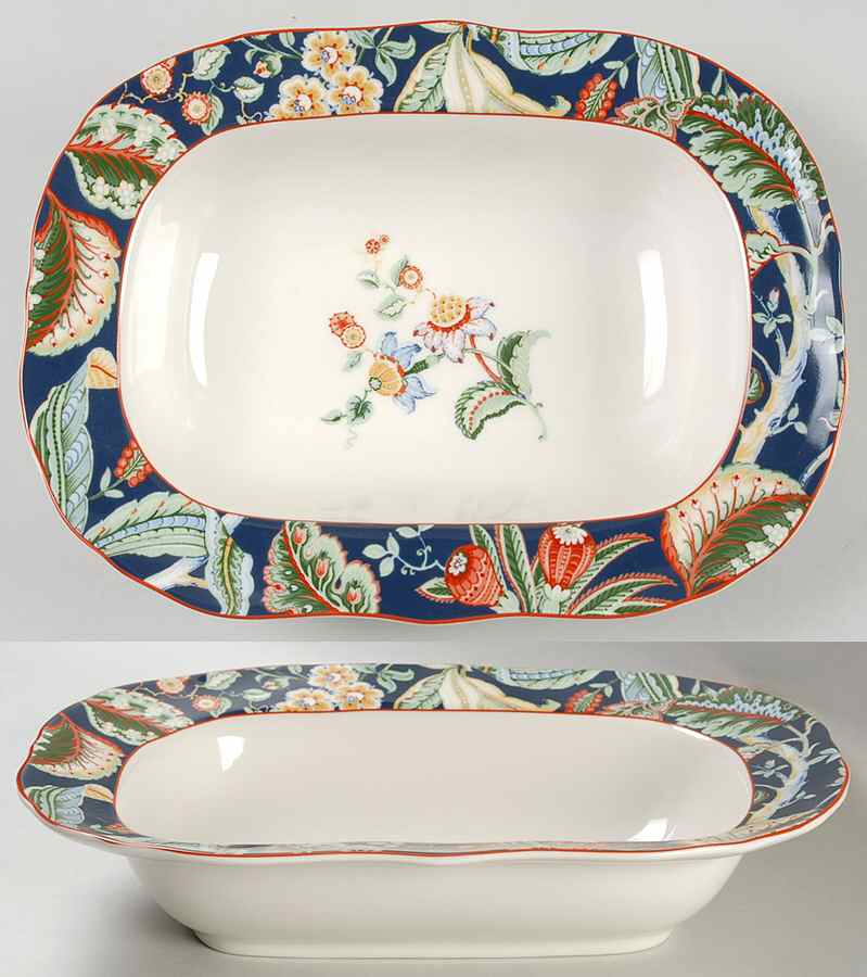 Fahime 11" Oval Vegetable Bowl by 222 Fifth (PTS)-1