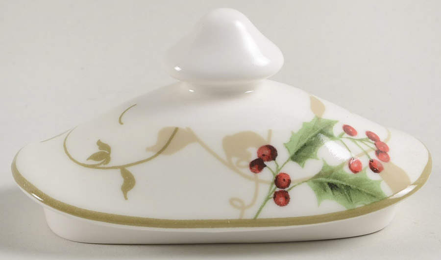 Holiday Wishes Lid for Sugar Bowl by 222 Fifth (PTS)-1