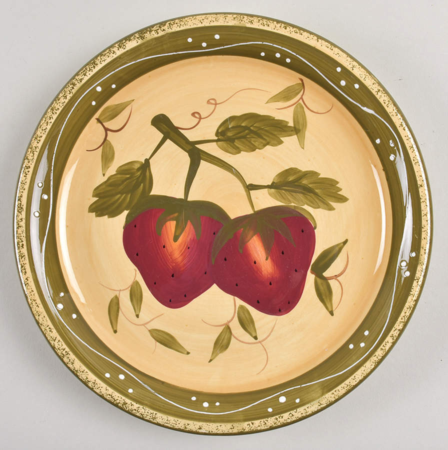 European Style Dinner Plate by Casa Vero-1