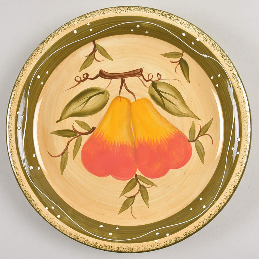 European Style Dinner Plate by Casa Vero-1