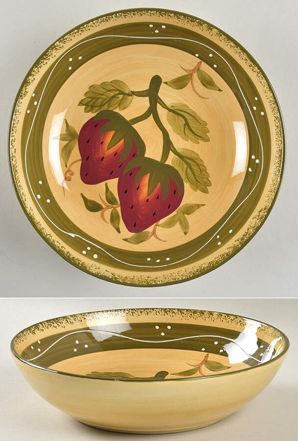 European Style Soup/Cereal Bowl by Casa Vero-1