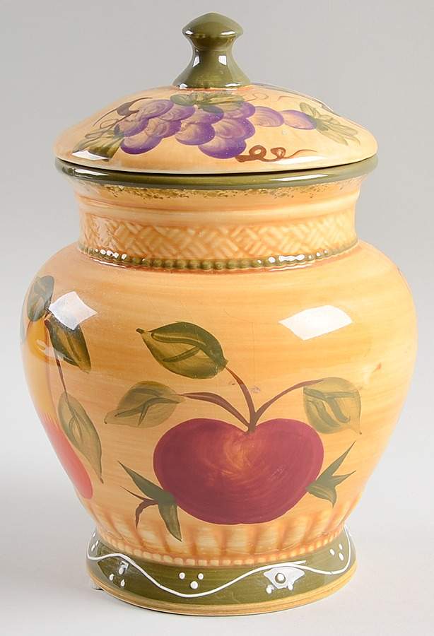 European Style Medium Canister & Lid by Casa Vero-1